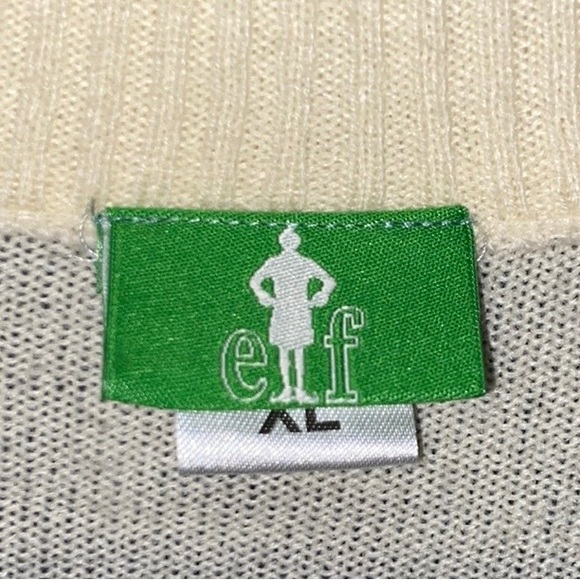 Christmas🎄 UGLY Sweater OMG! SANTA “Buddy the Elf” Men’s Size XL - Picture 3 of 5